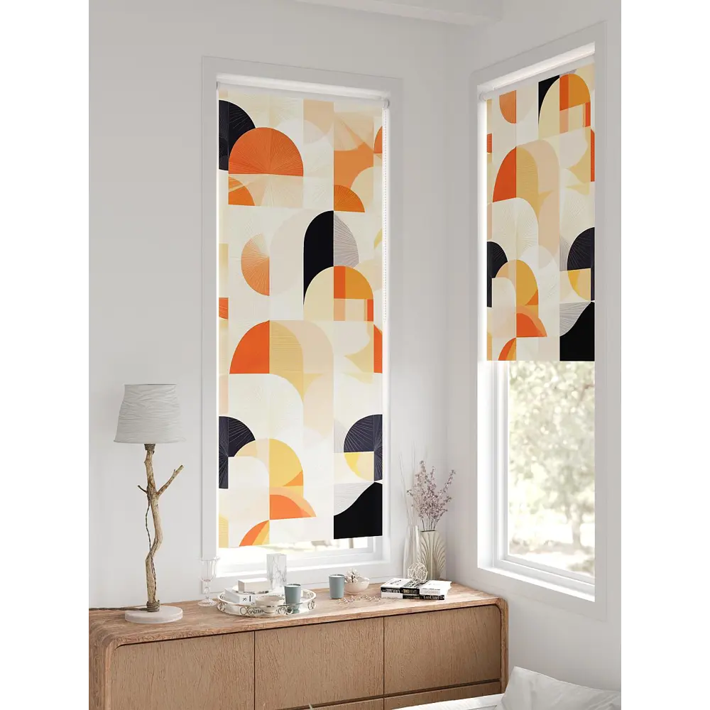 Фото 3 Рулонная штора блэкаут At Home Анзара AT783298057 57x170 см, цвет бежевый Фото 3 Рулонная штора блэкаут At Home Анзара AT783298057 57x170 см, цвет бежевый