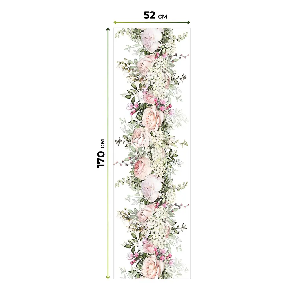 Фото 10 Рулонная штора блэкаут At Home Лингрос AT783085052 52x170 см, цвет белый