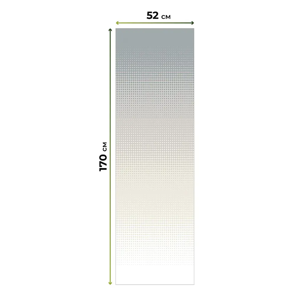 Фото 7 Рулонная штора блэкаут At Home Лингрос AT783046052 52x170 см, цвет белый