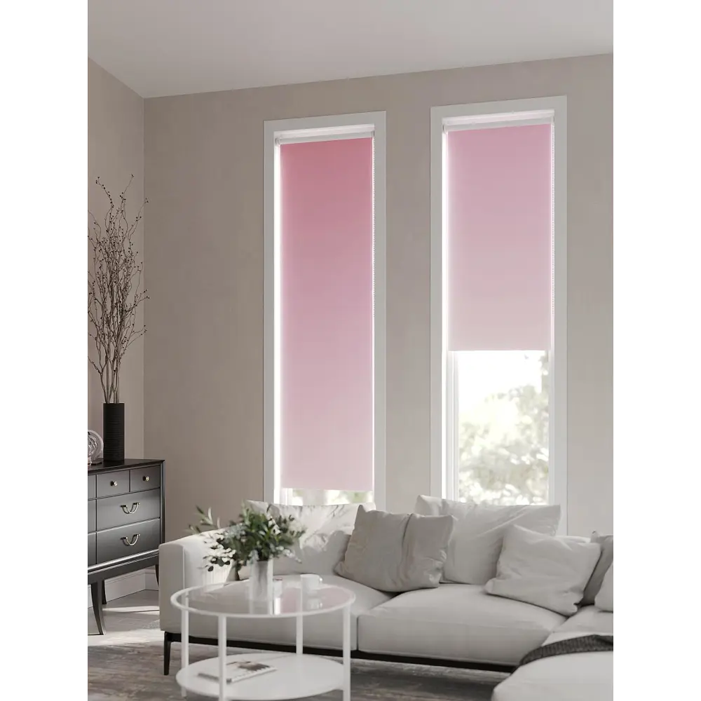 Фото 6 Рулонная штора At Home Лимкис AT782246052 52x170 см, цвет розовый