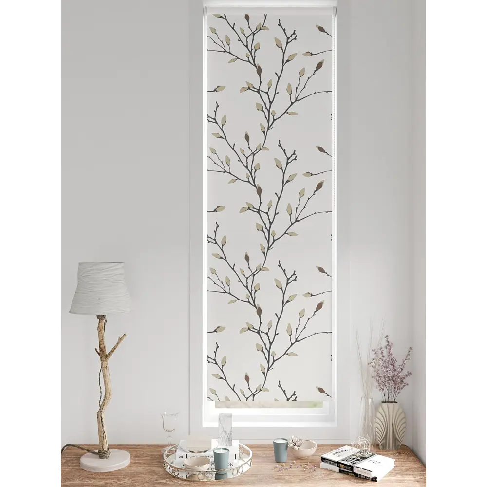 Фото 3 Рулонная штора блэкаут At Home Ронтокс AT783033047 47x170 см, цвет белый Фото 3 Рулонная штора блэкаут At Home Ронтокс AT783033047 47x170 см, цвет белый