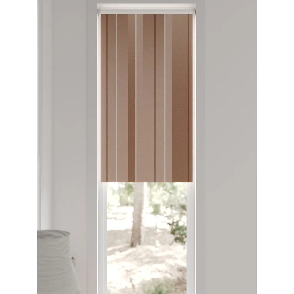 Фото 10 Рулонная штора блэкаут At Home Ронтокс AT783096047 47x170 см, цвет коричневый Фото 10 Рулонная штора блэкаут At Home Ронтокс AT783096047 47x170 см, цвет коричневый