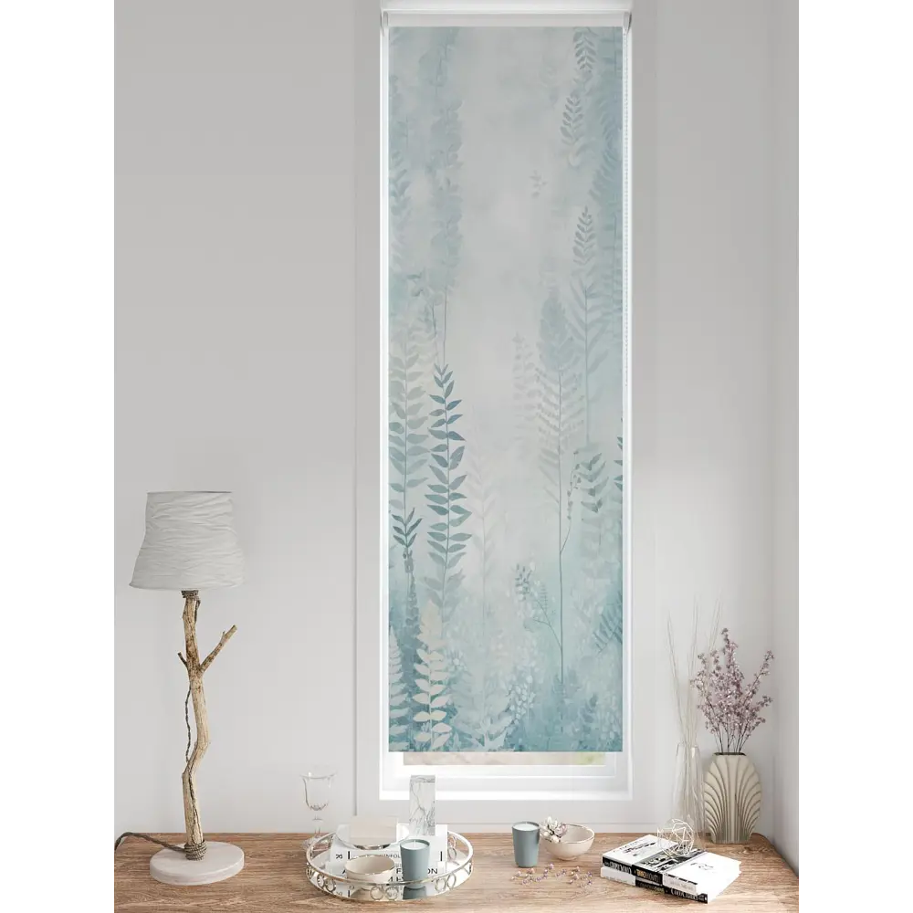 Фото 2 Рулонная штора блэкаут At Home Ронтокс AT783134047 47x170 см, цвет белый