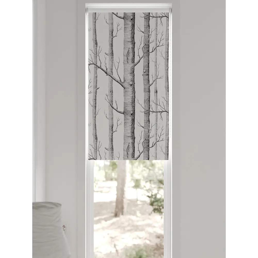 Фото 5 Рулонная штора блэкаут At Home Ронтокс AT783136047 47x170 см, цвет белый