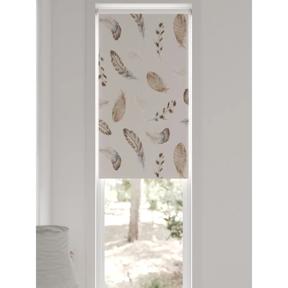 Фото 5 Рулонная штора блэкаут At Home Ронтокс AT783145047 47x170 см, цвет бежевый Фото 5 Рулонная штора блэкаут At Home Ронтокс AT783145047 47x170 см, цвет бежевый