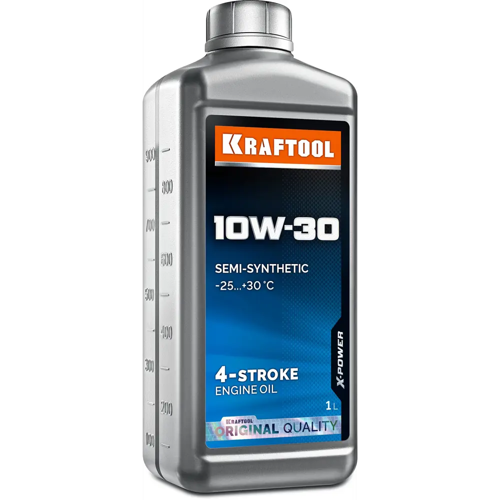 Фото 2 Масло моторное Kraftool 41510-1 10W-30 полусинтетическое 1 л Фото 2 Масло моторное Kraftool 41510-1 10W-30 полусинтетическое 1 л