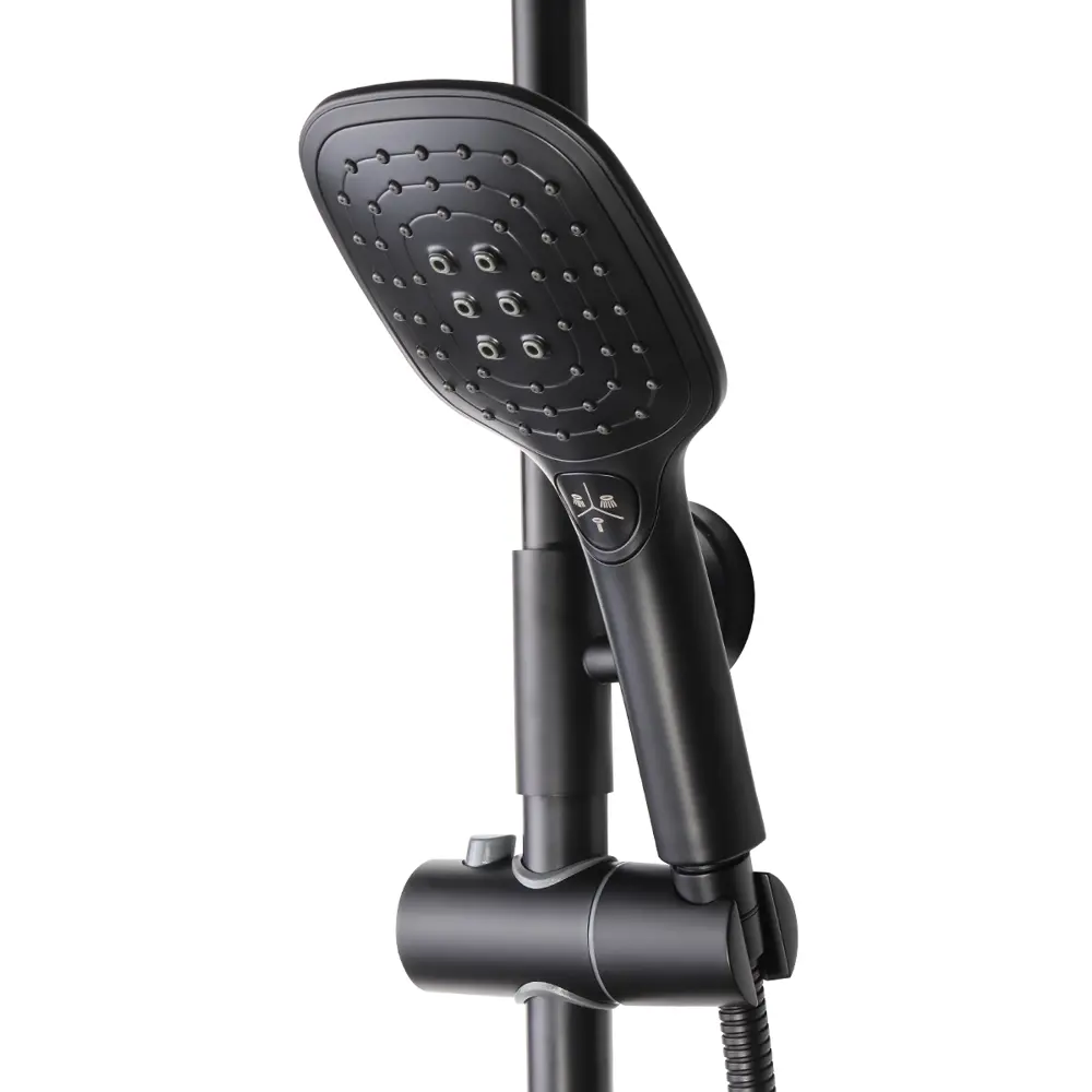Фото 2 Душевая стойка Maxonor pure life Superior PL2487-7 3 режимная цвет черный Фото 2 Душевая стойка Maxonor pure life Superior PL2487-7 3 режимная цвет черный