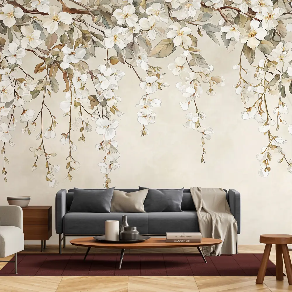 Фото 5 Фотообои Postermarket Цветущее дерево WM-693V1/400*270 4630124117108 270x400 см