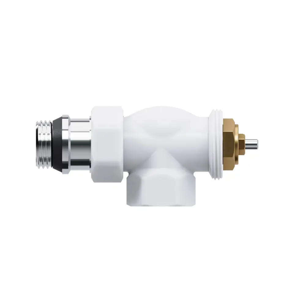 Фото 4 Термостатический комплект для радиатора осевой Royal Thermo Design 1/2" латунь цвет белый Фото 4 Термостатический комплект для радиатора осевой Royal Thermo Design 1/2" латунь цвет белый