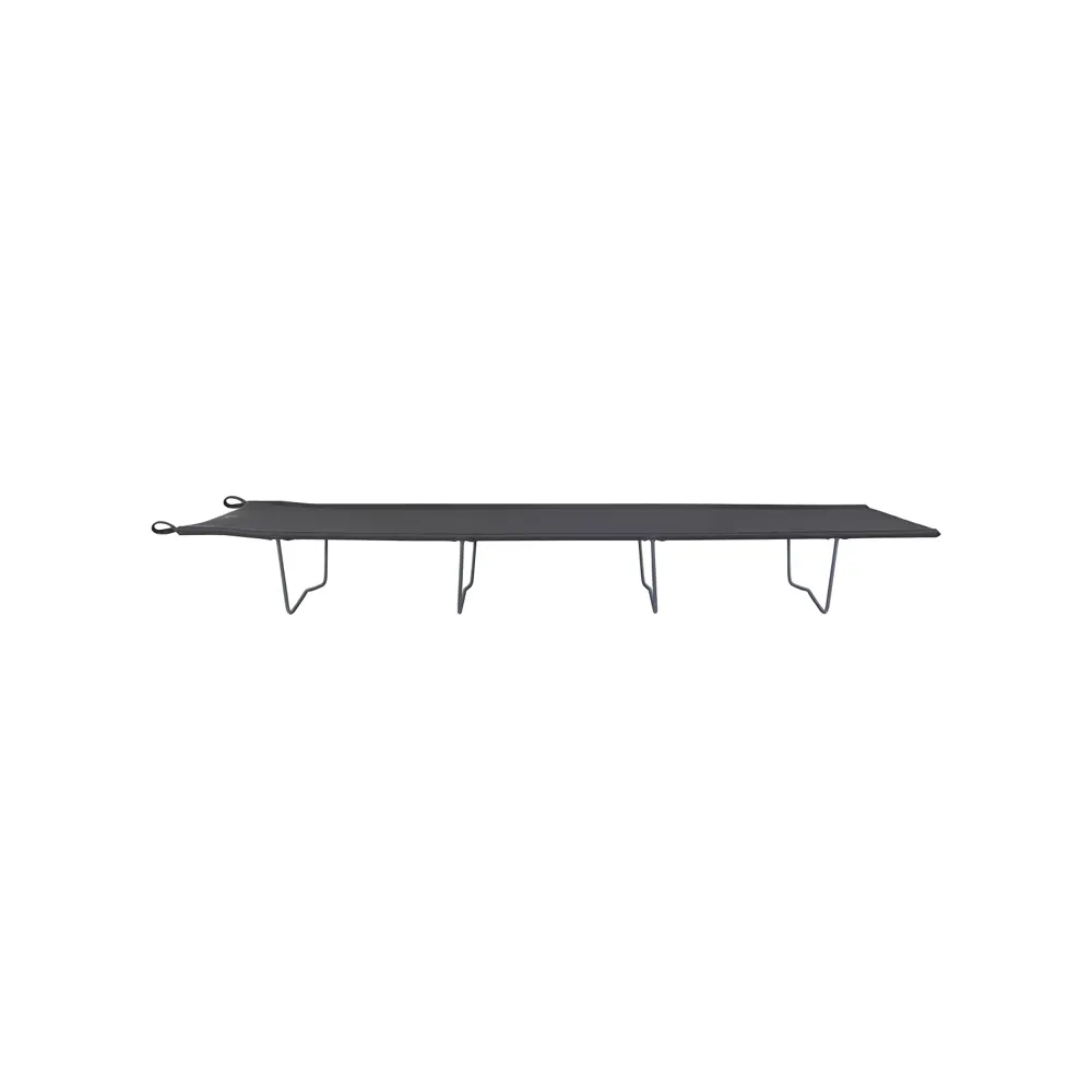 Фото 7 Раскладушка Jungle Camp 70733 Bivouac Grey кемпинговая 184x75x21 см