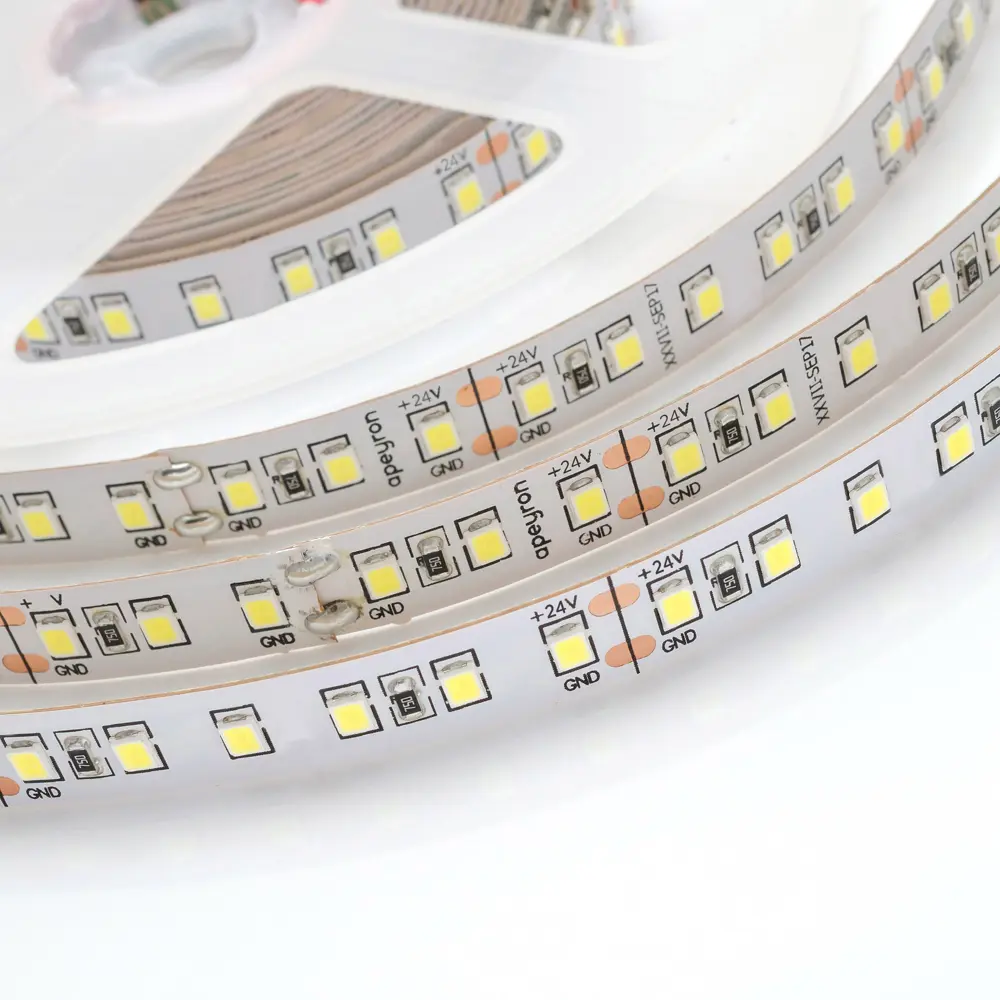 Фото 6 Светодиодная лента для подсветки рабочей зоны SMD 3528 120 диод/10 Вт/м 24 В 8 мм IP20 5 м теплый белый свет Фото 6 Светодиодная лента для подсветки рабочей зоны SMD 3528 120 диод/10 Вт/м 24 В 8 мм IP20 5 м теплый белый свет