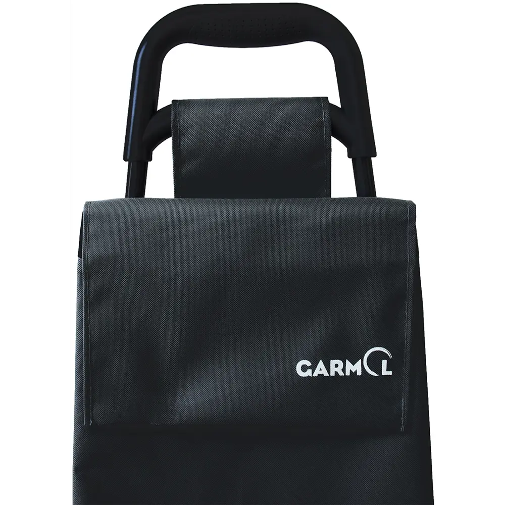 Фото 4 Сумка-тележка на двух колесах Garmol Poli.Liso на шасси Basic цвет черный Фото 4 Сумка-тележка на двух колесах Garmol Poli.Liso на шасси Basic цвет черный