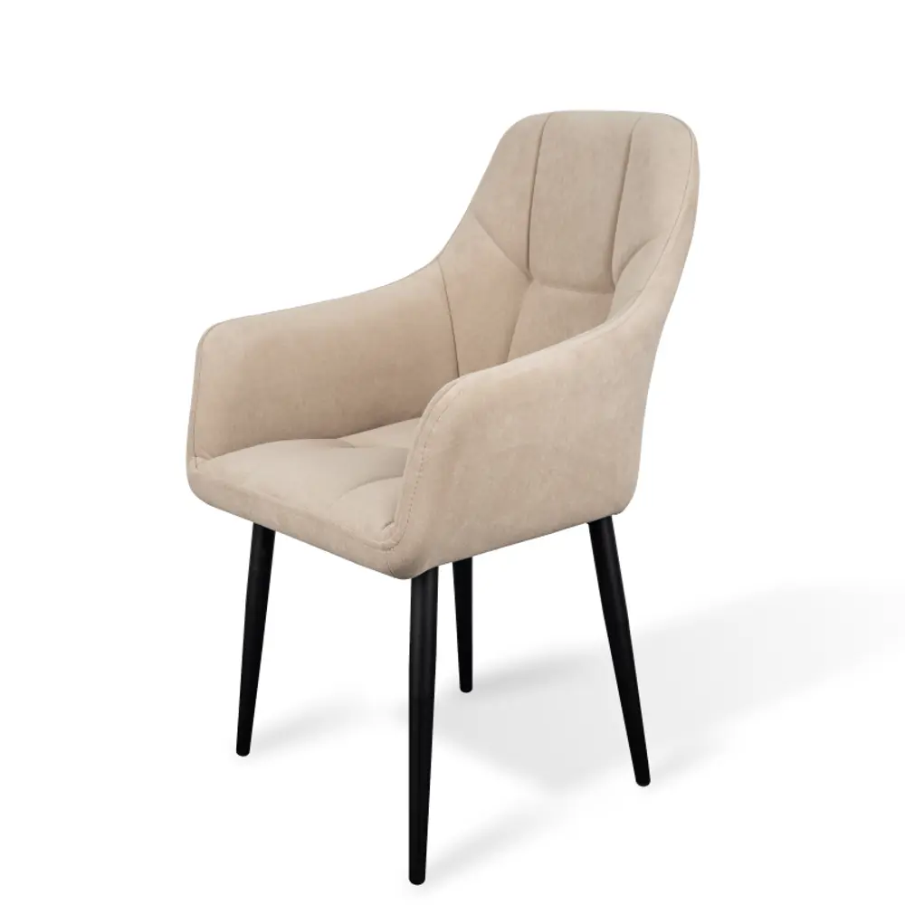 Фото 2 Стул / кресло Azzurro mebel Gloria Beige/Black-1 38x89x60 см велюр цвет бежевый Фото 2 Стул / кресло Azzurro mebel Gloria Beige/Black-1 38x89x60 см велюр цвет бежевый
