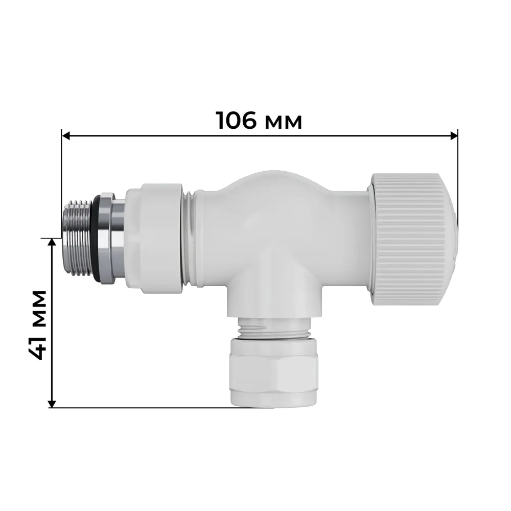 Фото 5 Термостатический комплект для радиатора осевой Royal Thermo Design Pro 1/2" латунь цвет белый Фото 5 Термостатический комплект для радиатора осевой Royal Thermo Design Pro 1/2" латунь цвет белый