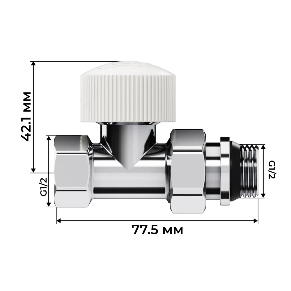 Фото 5 Термостатический комплект для радиатора прямой Royal Thermo Design 1/2" латунь цвет хром Фото 5 Термостатический комплект для радиатора прямой Royal Thermo Design 1/2" латунь цвет хром
