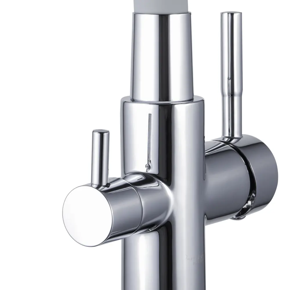 Фото 6 Смеситель для кухни Maxonor pure life PL4461-1/3 поворотный излив 192 см цвет хром, хромированный, серый Фото 6 Смеситель для кухни Maxonor pure life PL4461-1/3 поворотный излив 192 см цвет хром, хромированный, серый
