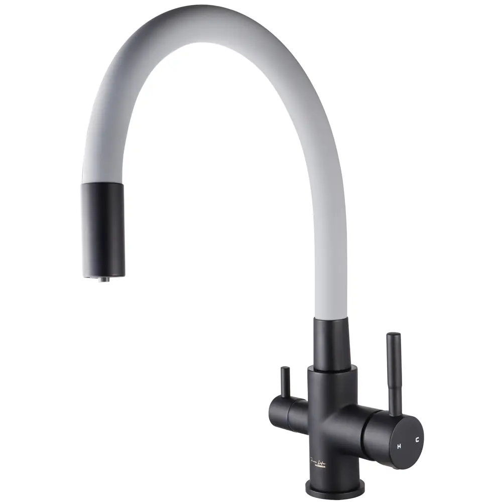 Фото 3 Смеситель для кухни Maxonor pure life PL4461-7/3 поворотный излив 192 см цвет серебристый, серый Фото 3 Смеситель для кухни Maxonor pure life PL4461-7/3 поворотный излив 192 см цвет серебристый, серый
