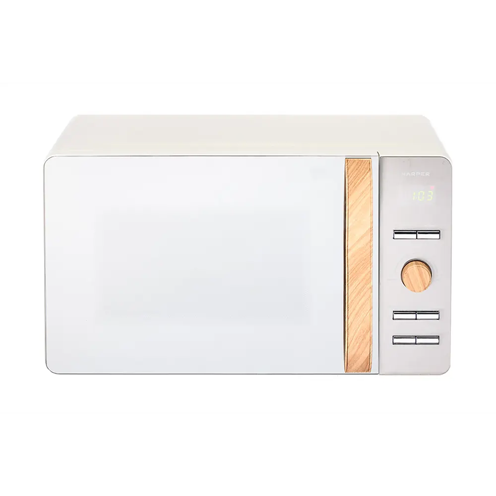 Фото 3 Отдельностоящая микроволновая печь Harper HMW-20ST03 CREAMY 20 л 45.1x25.8x34.4 см цвет бежевый Фото 3 Отдельностоящая микроволновая печь Harper HMW-20ST03 CREAMY 20 л 45.1x25.8x34.4 см цвет бежевый