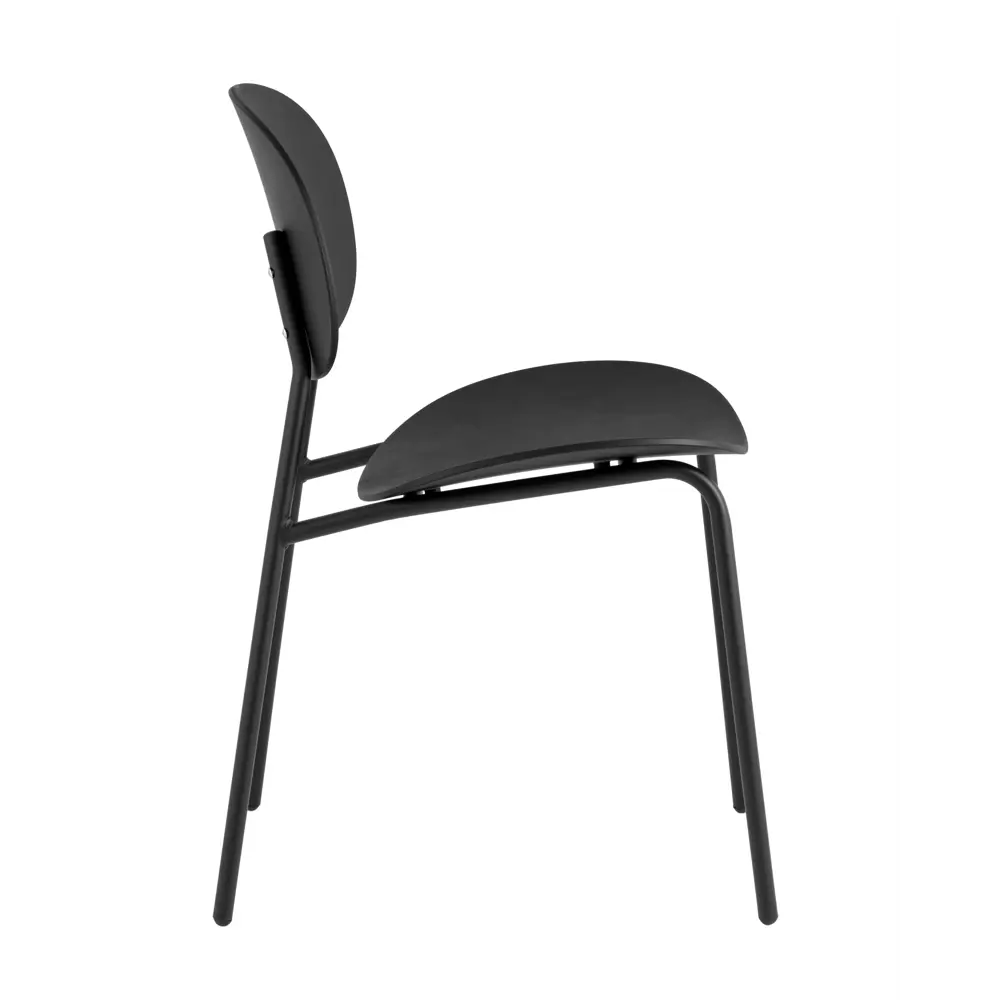 Фото Стул Stool group Edie 45x44.5x39 см пластик цвет черный 4 шт. Фото Стул Stool group Edie 45x44.5x39 см пластик цвет черный 4 шт.