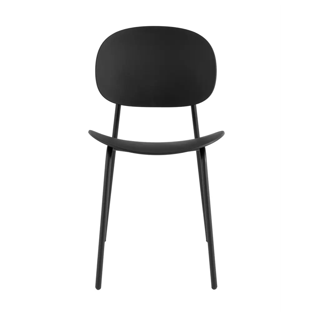 Фото 3 Стул Stool group Edie 45x44.5x39 см пластик цвет черный 4 шт. Фото 3 Стул Stool group Edie 45x44.5x39 см пластик цвет черный 4 шт.