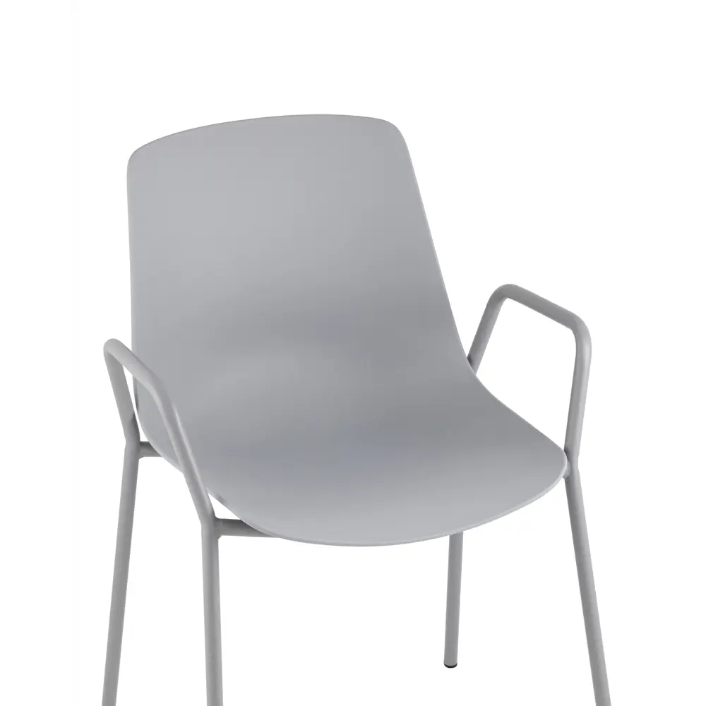 Фото 4 Стул Stool group Kaira 44.5x81.5x56 см пластик цвет серый 2 шт. Фото 4 Стул Stool group Kaira 44.5x81.5x56 см пластик цвет серый 2 шт.