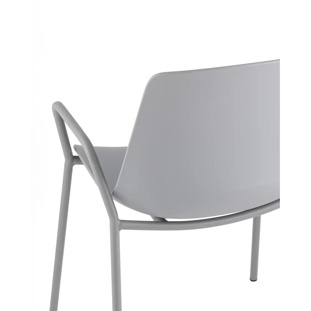 Фото 3 Стул Stool group Kaira 44.5x81.5x56 см пластик цвет серый 4 шт. Фото 3 Стул Stool group Kaira 44.5x81.5x56 см пластик цвет серый 4 шт.