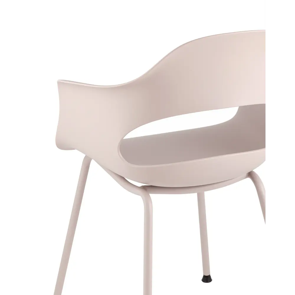 Фото 6 Стул Stool group Lady 42x81x56 см пластик цвет нежно-розовый Фото 6 Стул Stool group Lady 42x81x56 см пластик цвет нежно-розовый