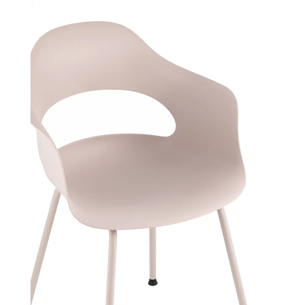 Фото 4 Стул Stool group Lady 42x81x56 см пластик цвет нежно-розовый2 шт. Фото 4 Стул Stool group Lady 42x81x56 см пластик цвет нежно-розовый2 шт.