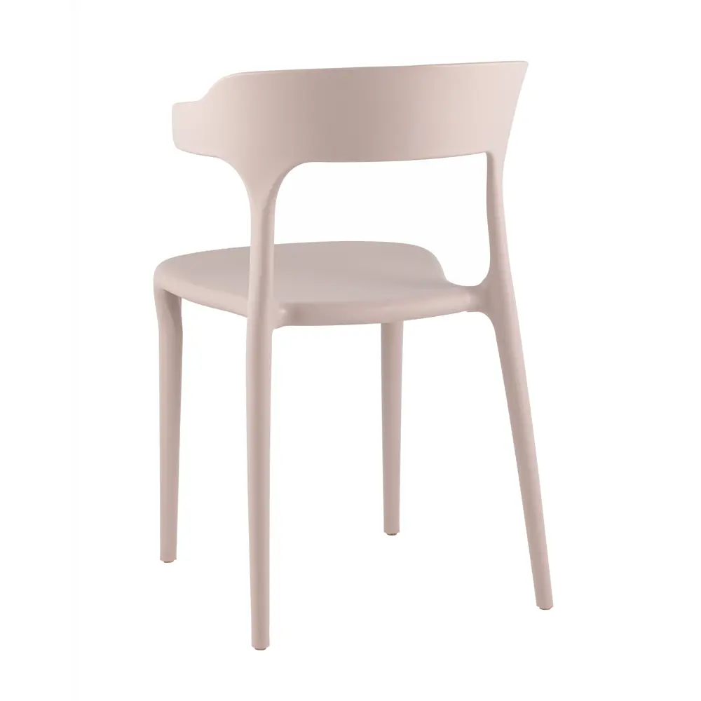 Фото 3 Стул Stool group Neo 43x76x51 см пластик цвет нежно-розовый Фото 3 Стул Stool group Neo 43x76x51 см пластик цвет нежно-розовый