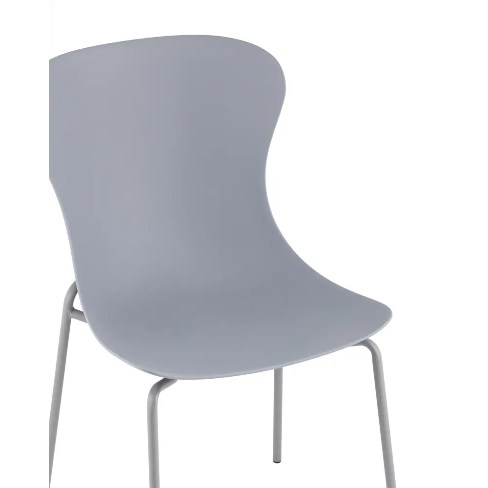 Фото 3 Стул Stool group Shaya D-025A grey 46x83.5x50 см пластик цвет серый Фото 3 Стул Stool group Shaya D-025A grey 46x83.5x50 см пластик цвет серый