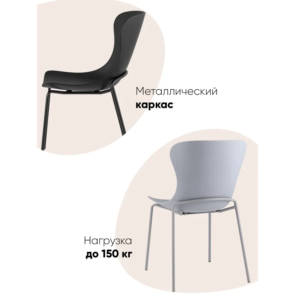 Фото 9 Стул Stool group Shaya D-025A grey box 46x83.5x50 см пластик цвет серый 2 шт. Фото 9 Стул Stool group Shaya D-025A grey box 46x83.5x50 см пластик цвет серый 2 шт.