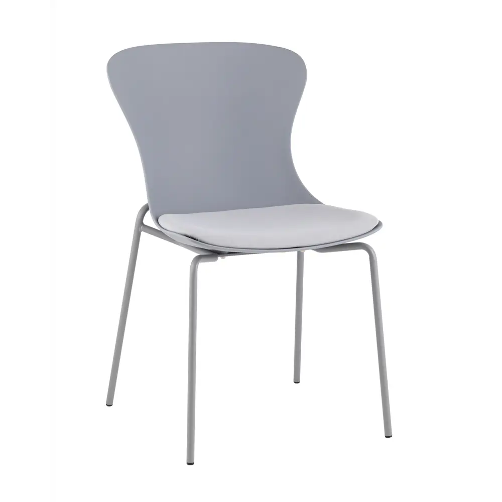 Фото 4 Стул Stool group Shaya D-025ACC grey 46x83.5x50 см пластик цвет серый Фото 4 Стул Stool group Shaya D-025ACC grey 46x83.5x50 см пластик цвет серый