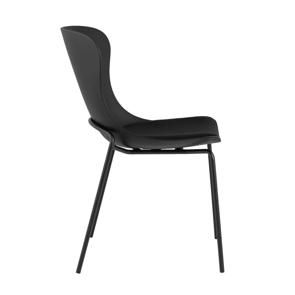 Фото 3 Стул Stool group Shaya D-025ACC black 46x83.5x50 см пластик цвет черный Фото 3 Стул Stool group Shaya D-025ACC black 46x83.5x50 см пластик цвет черный
