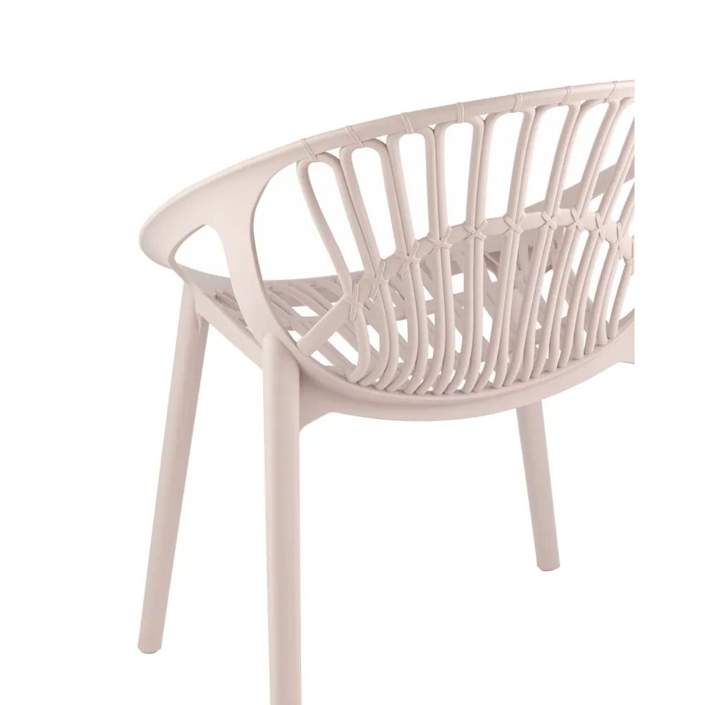 Фото 2 Стул Stool group Takeo 36.5x81.5x60 см пластик цвет нежно-розовый 2 шт. Фото 2 Стул Stool group Takeo 36.5x81.5x60 см пластик цвет нежно-розовый 2 шт.