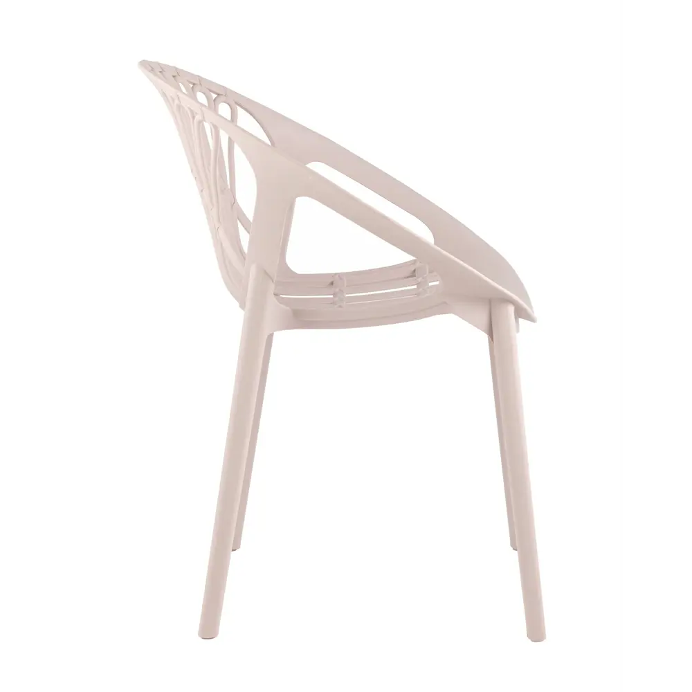Фото 3 Стул Stool group Takeo 36.5x81.5x60 см пластик цвет нежно-розовый 2 шт. Фото 3 Стул Stool group Takeo 36.5x81.5x60 см пластик цвет нежно-розовый 2 шт.