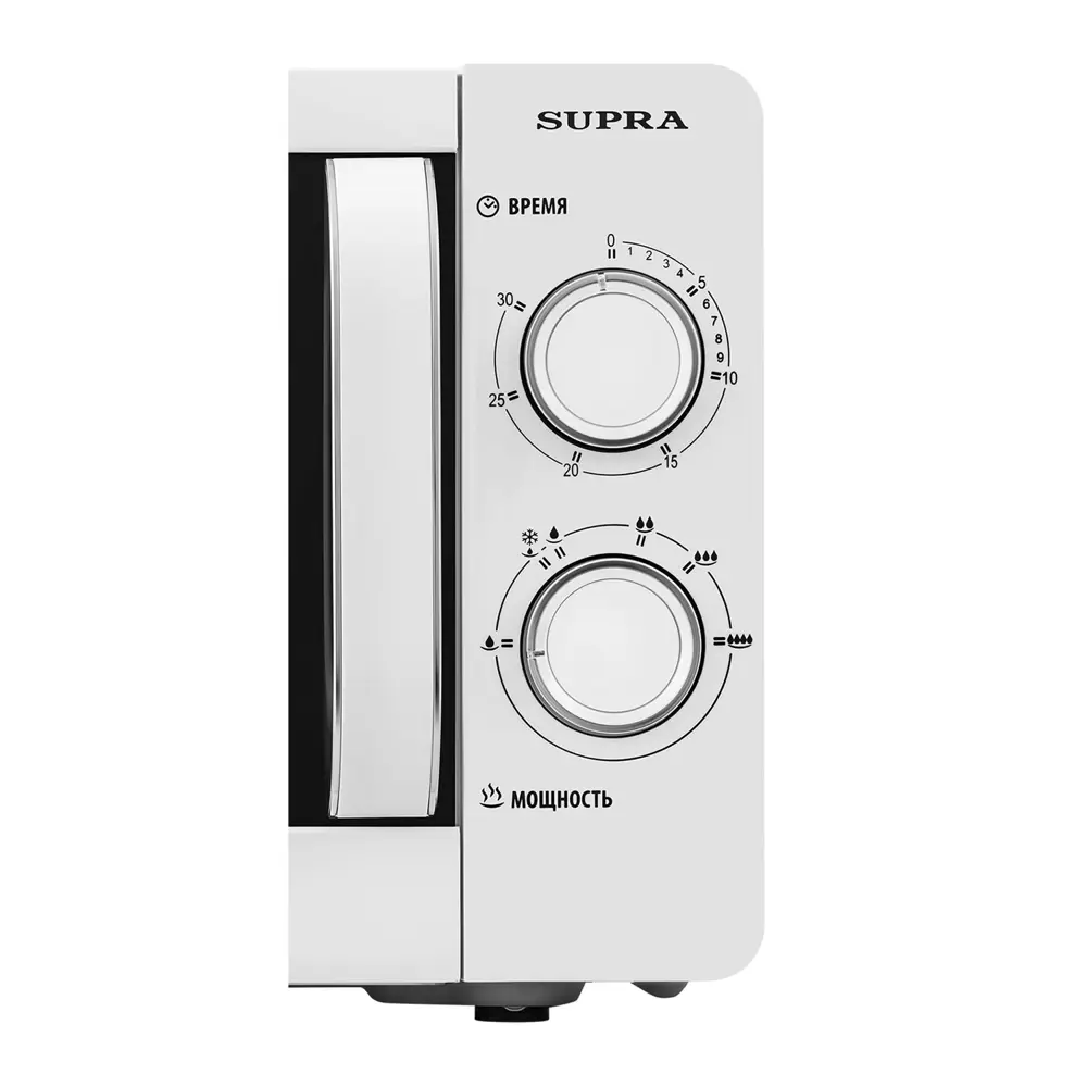Фото 4 Отдельностоящая микроволновая печь Supra 20MW55 20 л 45x26x33 см цвет белый Фото 4 Отдельностоящая микроволновая печь Supra 20MW55 20 л 45x26x33 см цвет белый