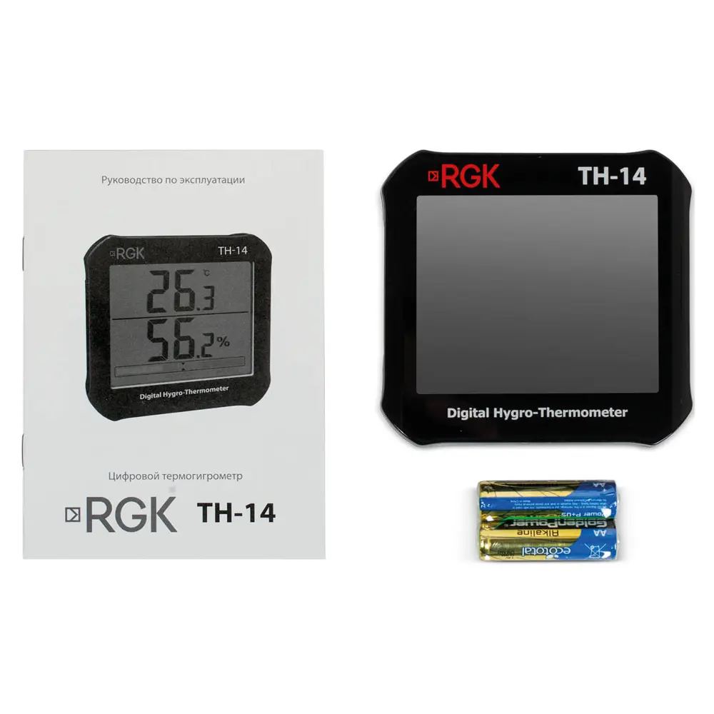 Фото Термогигрометр RGK TH-14 метеостанция от 0 С до + 50 С/от 10% до 95% Фото Термогигрометр RGK TH-14 метеостанция от 0 С до + 50 С/от 10% до 95%