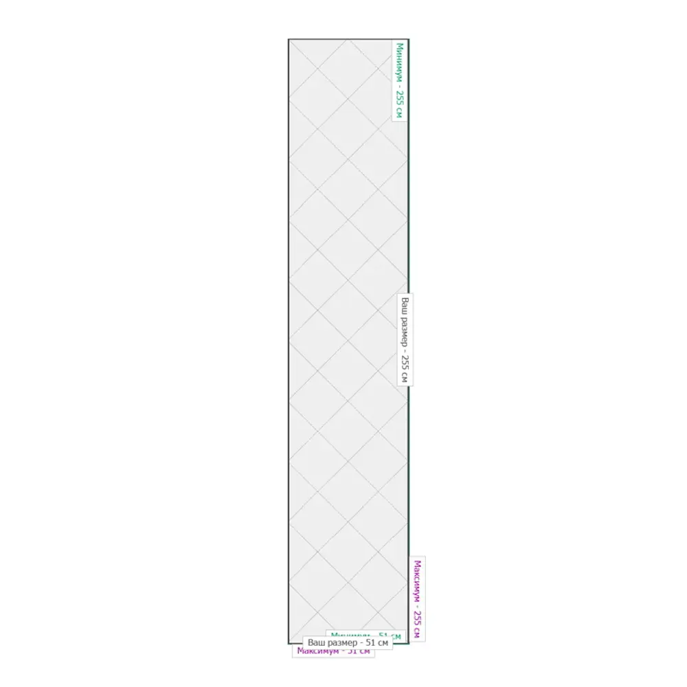 Фото 2 Панно ПлиткаДекор из зеркальной плитки 18x18 см с фацетом 10 мм (размер панно 51x255 см) Фото 2 Панно ПлиткаДекор из зеркальной плитки 18x18 см с фацетом 10 мм (размер панно 51x255 см)