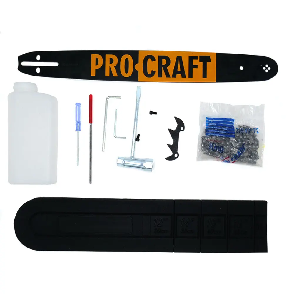 Фото 11 Бензопила Procraft Gs450 4.8 л.с. шина 45 см Фото 11 Бензопила Procraft Gs450 4.8 л.с. шина 45 см
