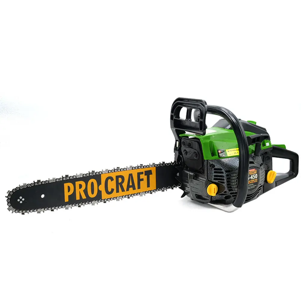 Фото 9 Бензопила Procraft Gs450 4.8 л.с. шина 45 см Фото 9 Бензопила Procraft Gs450 4.8 л.с. шина 45 см