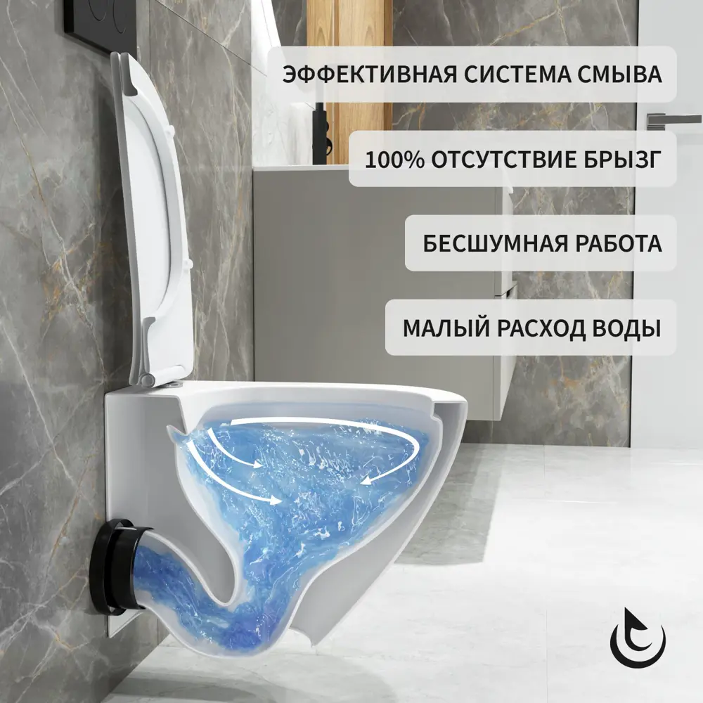 Фото 17 Комплект инсталляция с унитазом Grohe X11810B170 цвет белый Фото 17 Комплект инсталляция с унитазом Grohe X11810B170 цвет белый