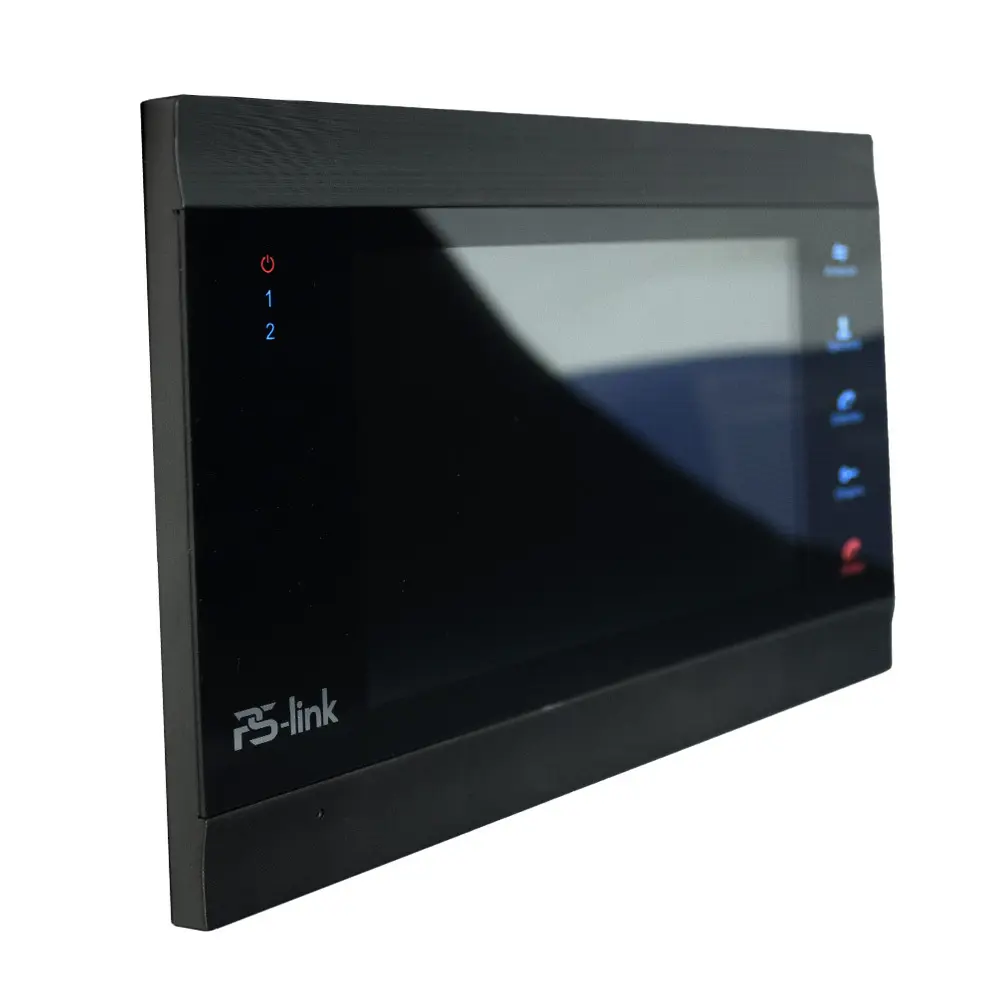 Фото 2 Видеодомофон Ps-link PS-706DP-FHD 7" цвет черный Фото 2 Видеодомофон Ps-link PS-706DP-FHD 7" цвет черный