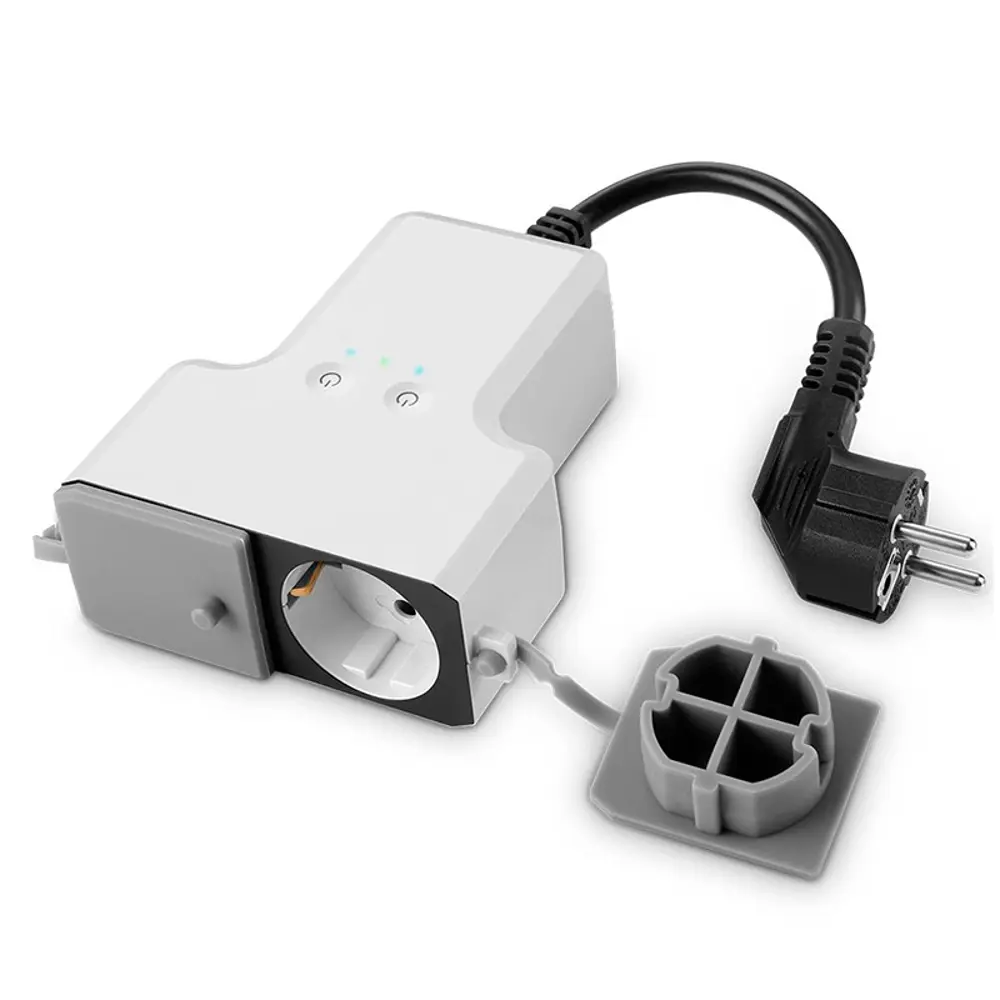 Фото 2 Умный сетевой адаптер Ps-Link PS-1606 WIFI всепогодный на 2 розетки с Алисой Фото 2 Умный сетевой адаптер Ps-Link PS-1606 WIFI всепогодный на 2 розетки с Алисой