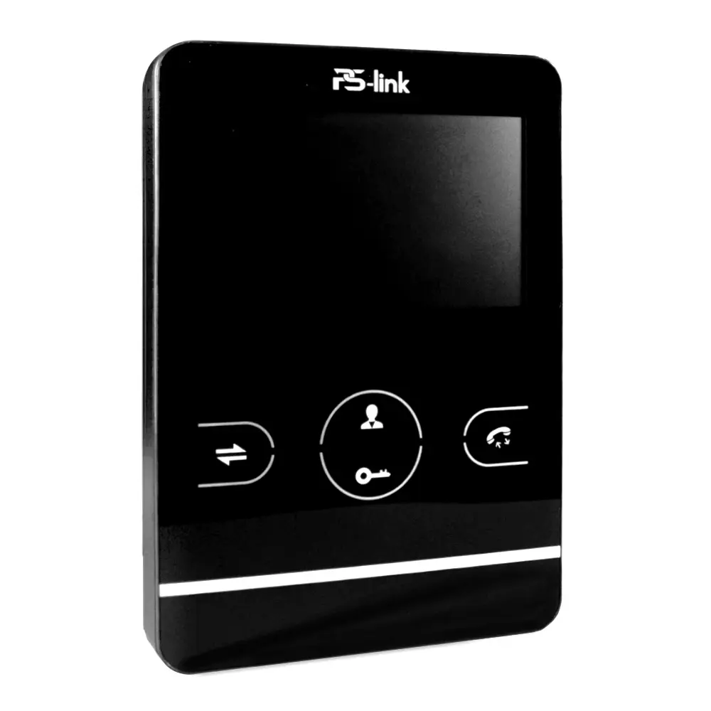 Фото 2 Видеодомофон Ps-link PS-402DP 4.3" цвет черный Фото 2 Видеодомофон Ps-link PS-402DP 4.3" цвет черный