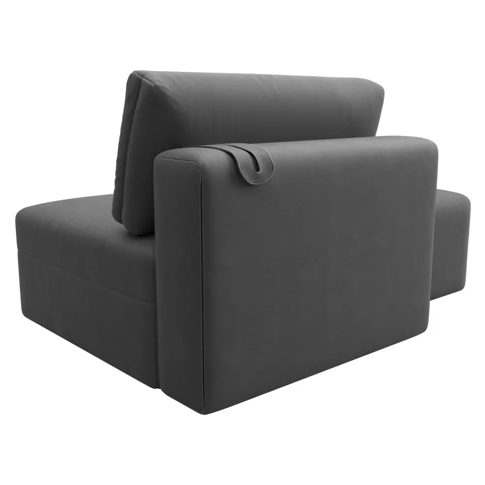 Фото 2 Модули диван и пуф Лига-060 НПБ Лига диванов 129600 100x84x185 см замша цвет joly 13 серый Фото 2 Модули диван и пуф Лига-060 НПБ Лига диванов 129600 100x84x185 см замша цвет joly 13 серый