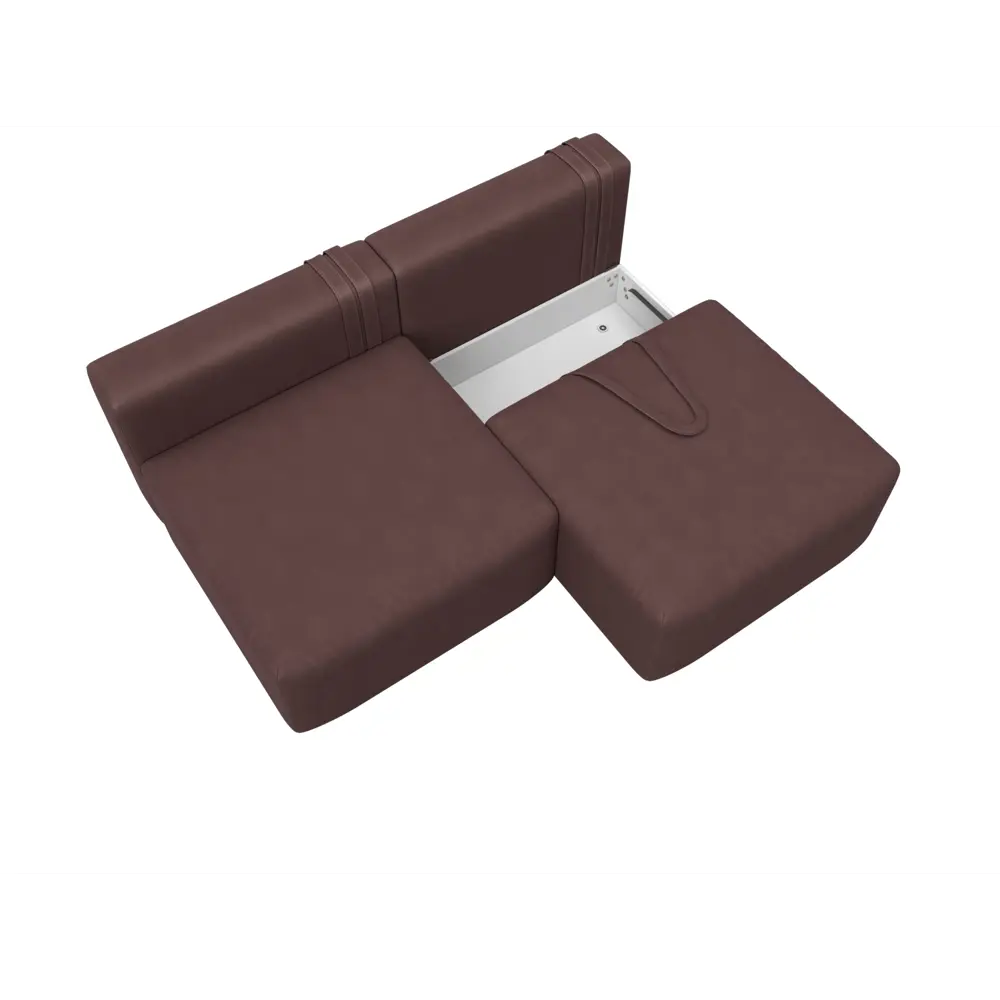 Фото Диван прямой модульный Лига-060 НПБ Лига диванов 129465 200x84x118 см замша цвет joly 09 бордовый Фото Диван прямой модульный Лига-060 НПБ Лига диванов 129465 200x84x118 см замша цвет joly 09 бордовый