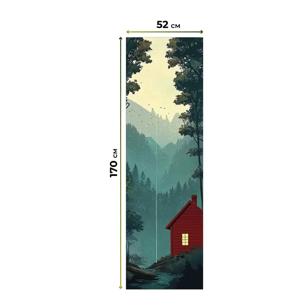 Фото Рулонная штора блэкаут At Home 52x170 см, цвет красный, синий Фото Рулонная штора блэкаут At Home 52x170 см, цвет красный, синий