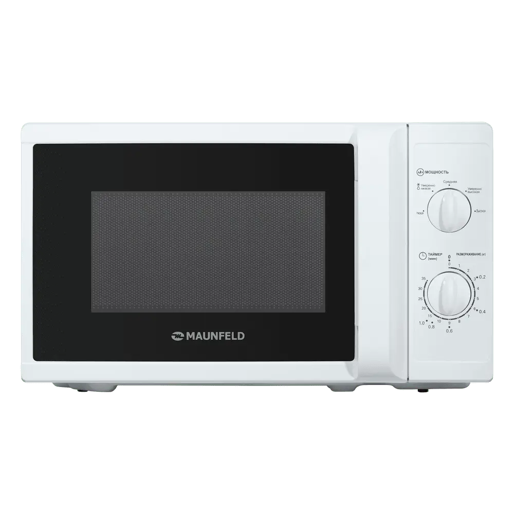 Фото Отдельностоящая микроволновая печь Maunfeld MFSMO.20.7WH 20 л 44x25.9x35.5 см цвет белый Фото Отдельностоящая микроволновая печь Maunfeld MFSMO.20.7WH 20 л 44x25.9x35.5 см цвет белый