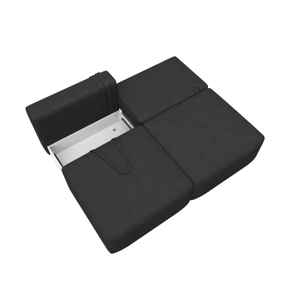 Фото 3 Диван прямой модульный Лига-060 НПБ Лига диванов 129466 200x84x118 см замша цвет joly 08 коричневый Фото 3 Диван прямой модульный Лига-060 НПБ Лига диванов 129466 200x84x118 см замша цвет joly 08 коричневый