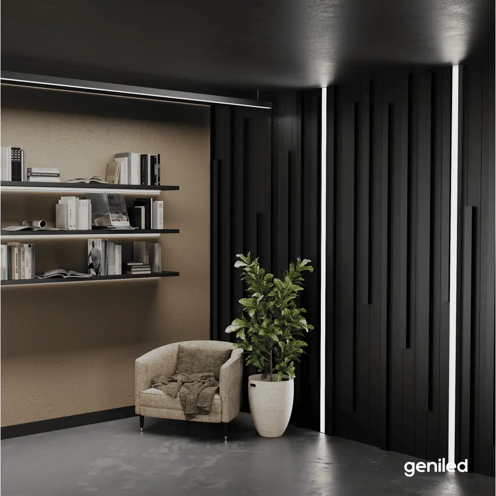 Фото 9 Профиль Geniled 12458_ch_2 для светодиодной ленты алюминий 19 мм 200 см прямой Фото 9 Профиль Geniled 12458_ch_2 для светодиодной ленты алюминий 19 мм 200 см прямой